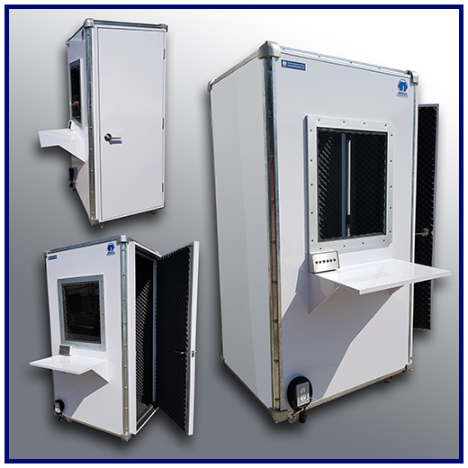 Cabina para Audiometrías